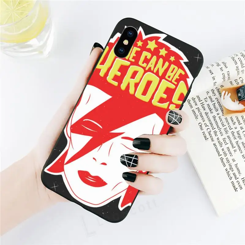 

david bowie Rock singer actor Phone Case for iPhone 11 12 pro XS MAX 8 7 6 6S Plus X 5S SE 2020 XR