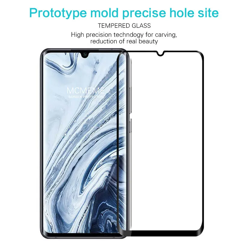 Для xiaomi note 10 note10 pro защитный чехол для экрана черный мягкий из ТПУ с полным