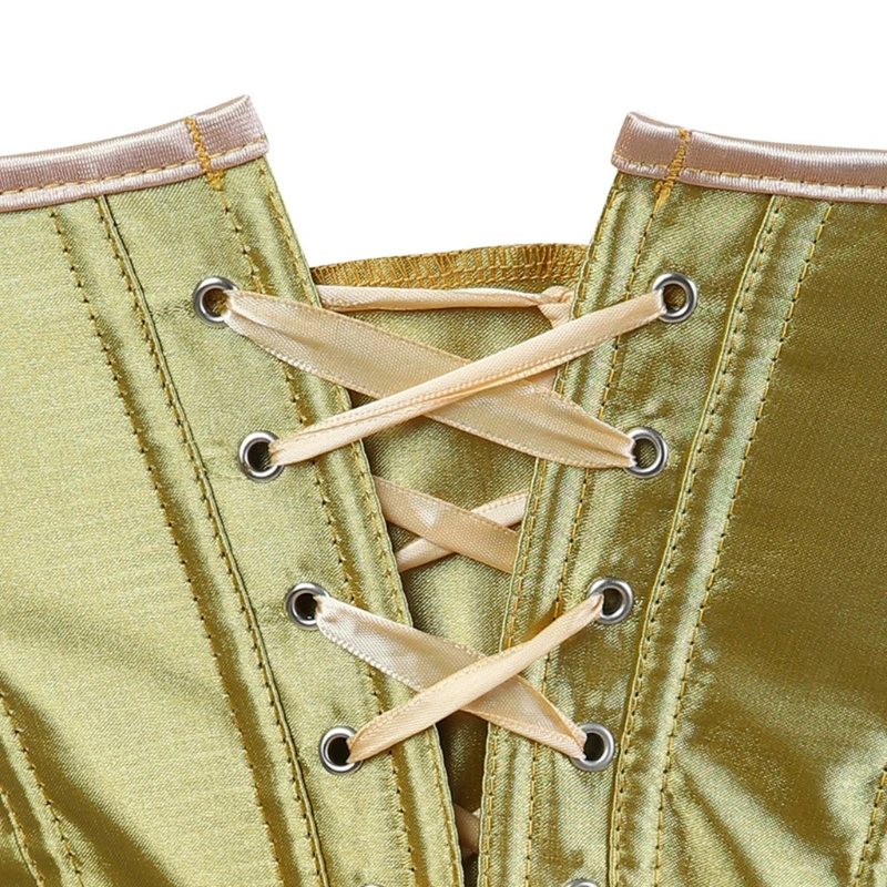 

European& American Simple Style Ladies Corset Tops Adjustable Belly Corset Black/Pink/Purple/Yellow Corsets & Bustiers