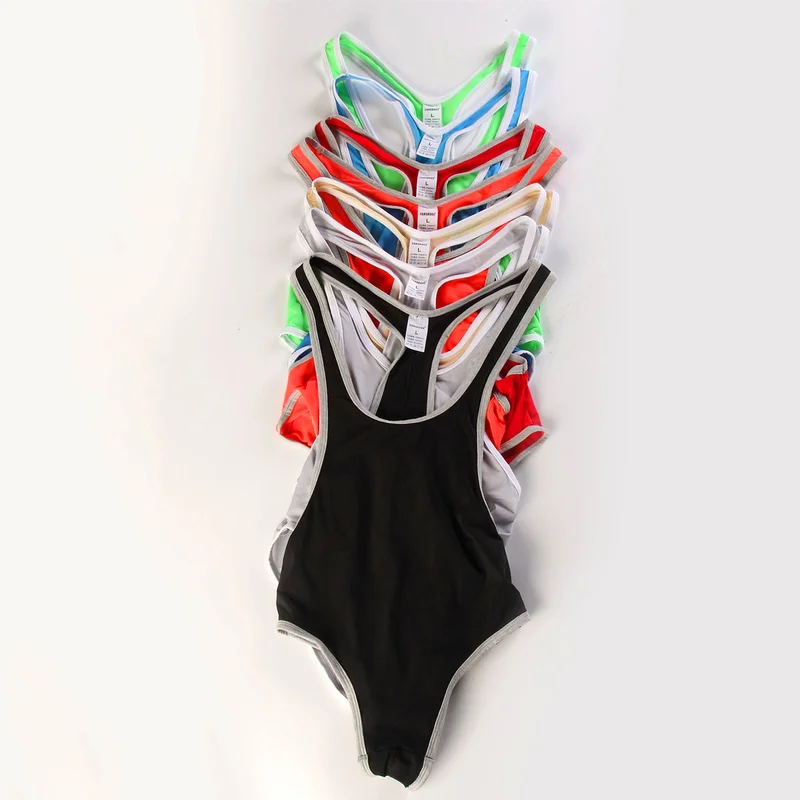 Сексуальные мужские комбинезоны бандаж ультратонкий прозрачный комбинезон из