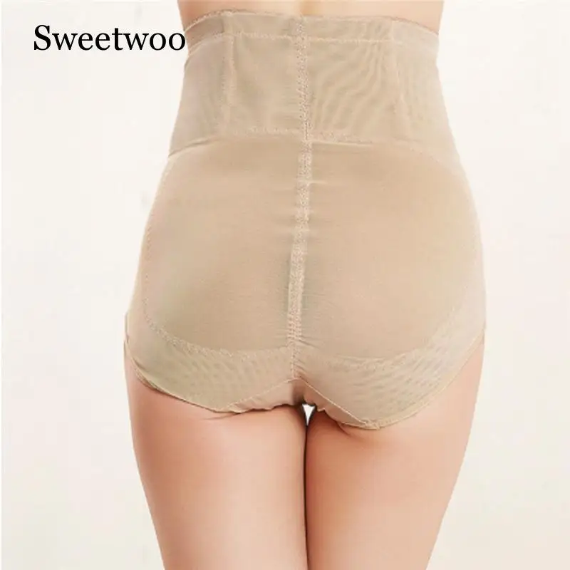 Высокая талия талии тренер M-3XL животик Управление Body Shaper нижнее белье бесшовное