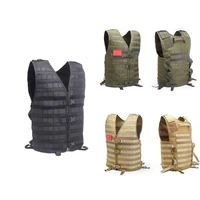 hunting military top quality tactical camouflage molle vest wargame body armor hunting vest cs outdoor protective airsoft vest