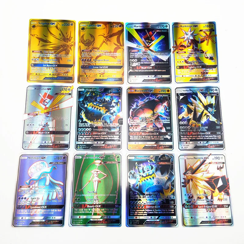 

120pcs/set Tag Team Pokemon TAKARA TOMY Battle Toys Hobbies Hobby Collectibles Game Collection Anime Cards for Children