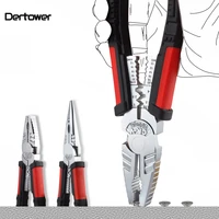 8 professional tools multifunction wire pliers set stripper crimper cutter needle nose nipper jewelry tools diagonal 7 in 1
