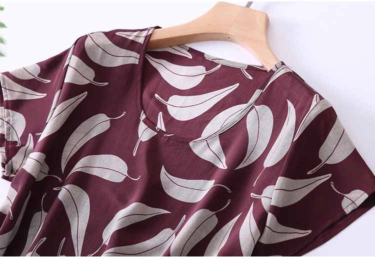 Женское Летнее шелковое платье с круглым вырезом размера плюс винтажные платья