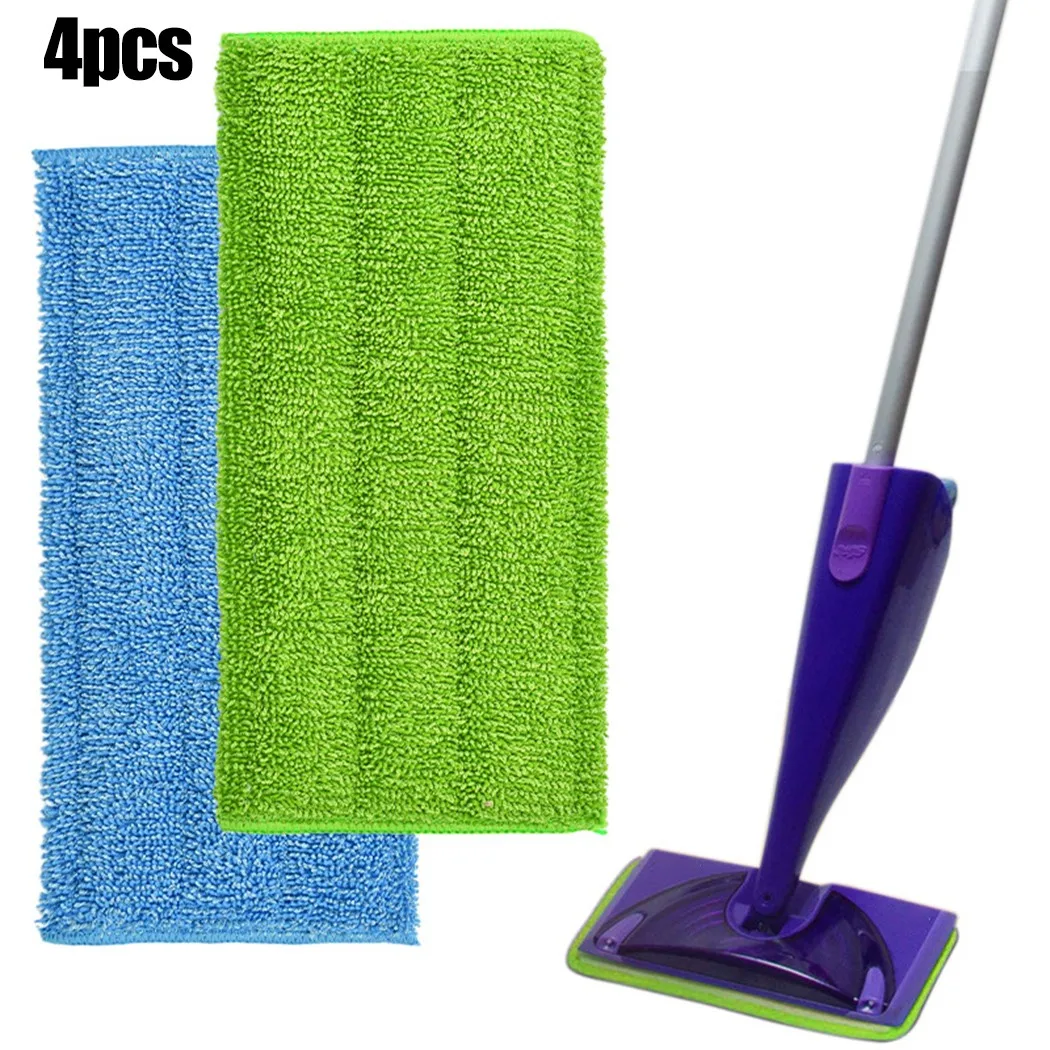 

Моющиеся Прокладки для мытья уборки для Swiffer WetJet подметальщик для пола сухая и влажная Швабра тканевые тряпки запасные части