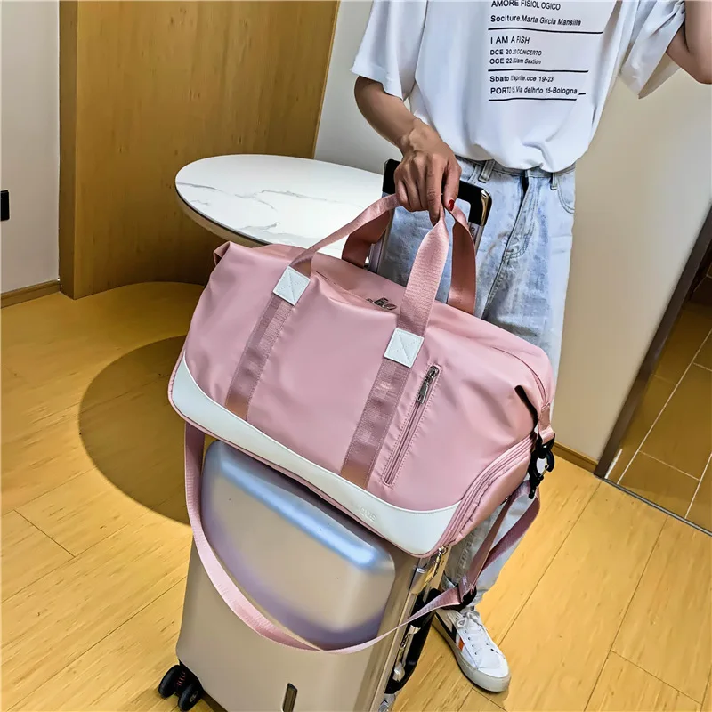 Sports Fitness Bag Female Yoga Bag Shoulder Bag Short-distance Portable Travel Bag