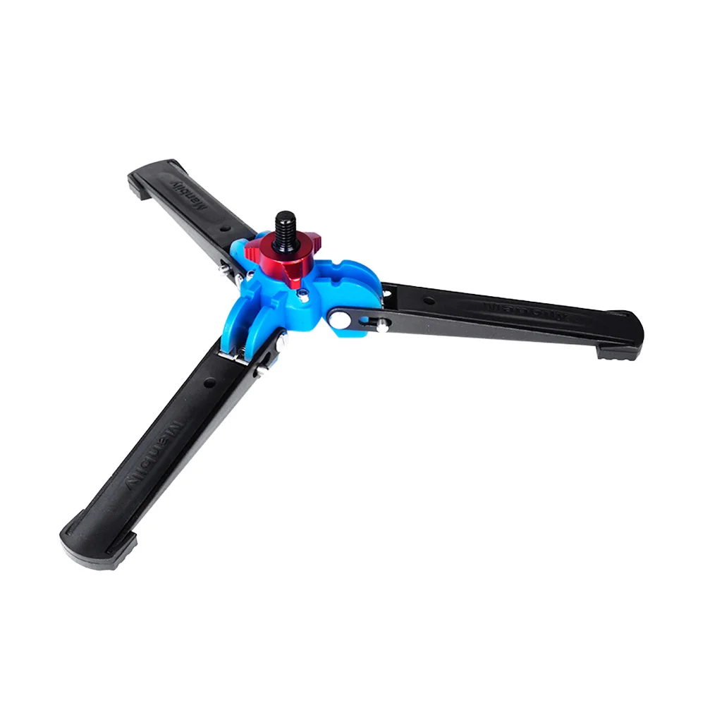 Manbily M-1 Portable Universal Mini Three Feet Support Tripod Stand Base Monopod with 3/8" Screw for Ball Head | Электроника