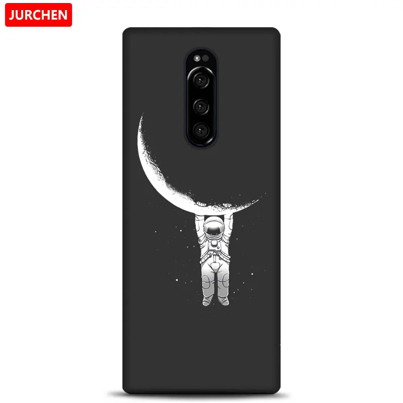 6 Чехол jurchen для sony Xperia 1, чехол для Xperia One, милый мультяшный Мягкий силиконовый чехол из ТПУ для sony Xperia1 sony 1, чехол - Цвет: 6