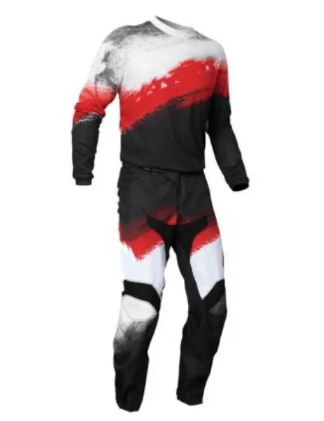 Новинка мотоциклетная футболка и брюки карман на молнии комплект для ATV MTB MX