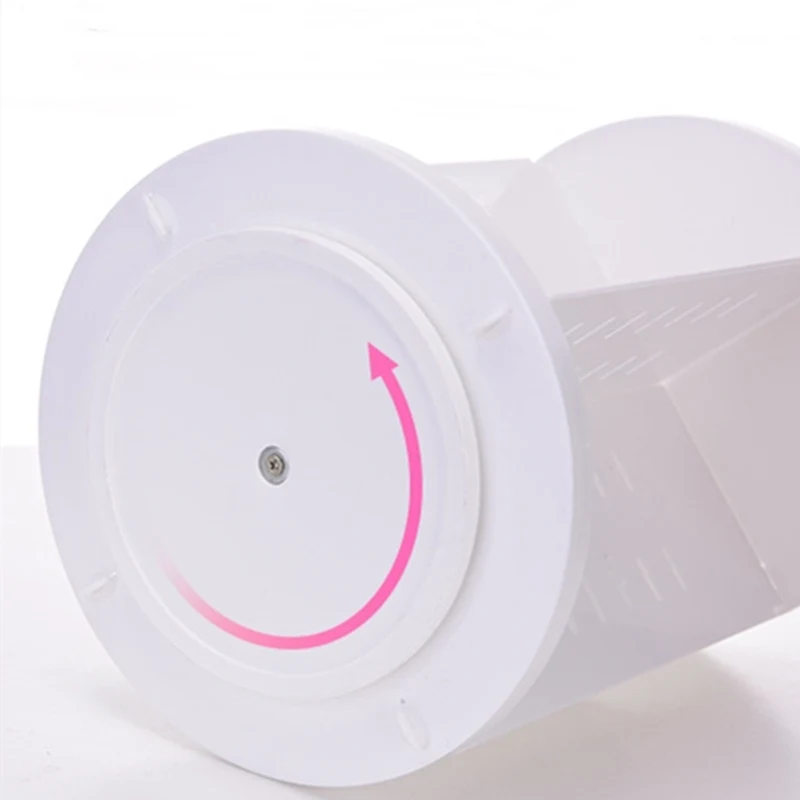 

360 degree Plastic Display Storage Organizer Fashion Drawer Rack Beauty jewelry Stand New Detachable Cosmetic holder rotating