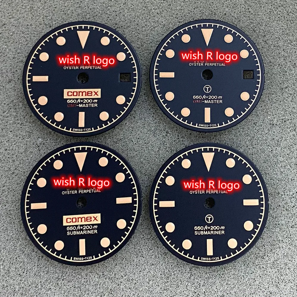 

Retro Labor Dial 28.5mm Green Luminous Fit 8215/MH35A Movement