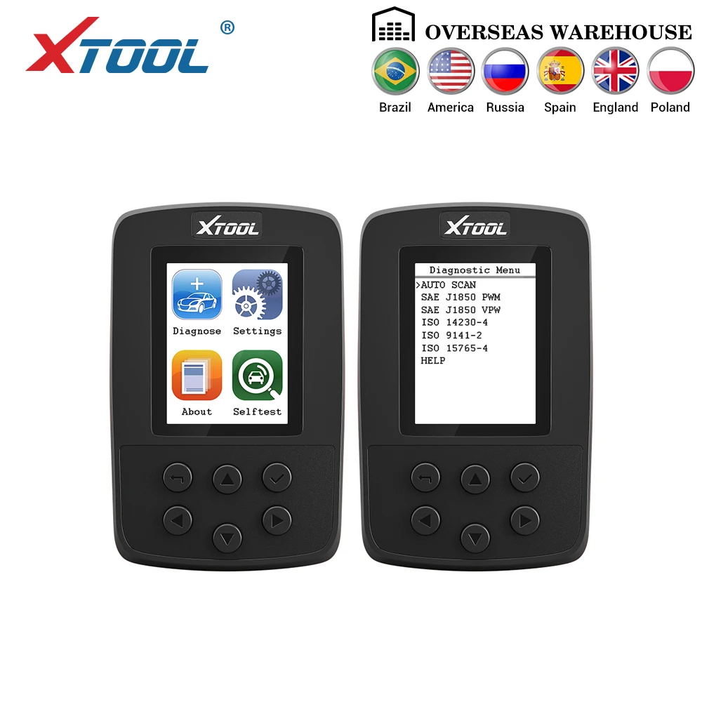 XTOOL SD100 полный OBD2 считыватель кодов инструменты сканирования Автомобильные
