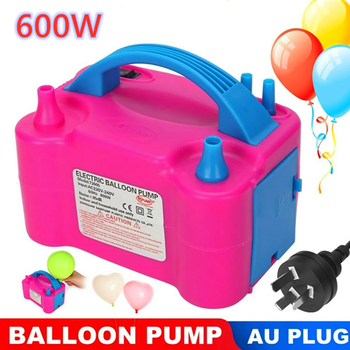 

220/110v EU/US Plug Double Hole AC Inflatable Electric Balloon Pump Air Balloons Pump Electric birthday Balloon Pump Inflator