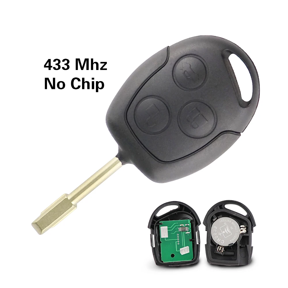 

YIQIXIN 3 кнопки 433 МГц чип транспондера 4D60/4D63 дистанционный Автомобильный ключ FO21/HU101 лезвие для Ford Focus Fiesta Fusion Mondeo Galaxy
