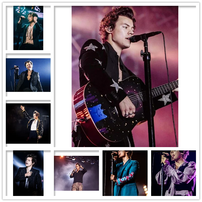 

Round/Square 5D Diamond Craft Painting Kit Harry Style 3D Embroidery Singer Set Cross Stitch Mosaic Decoration Giftt