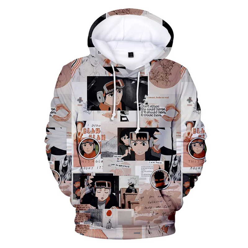 Толстовка с капюшоном Uchiha Obito свободная Стильная кофта для ролевых игр взрослых и