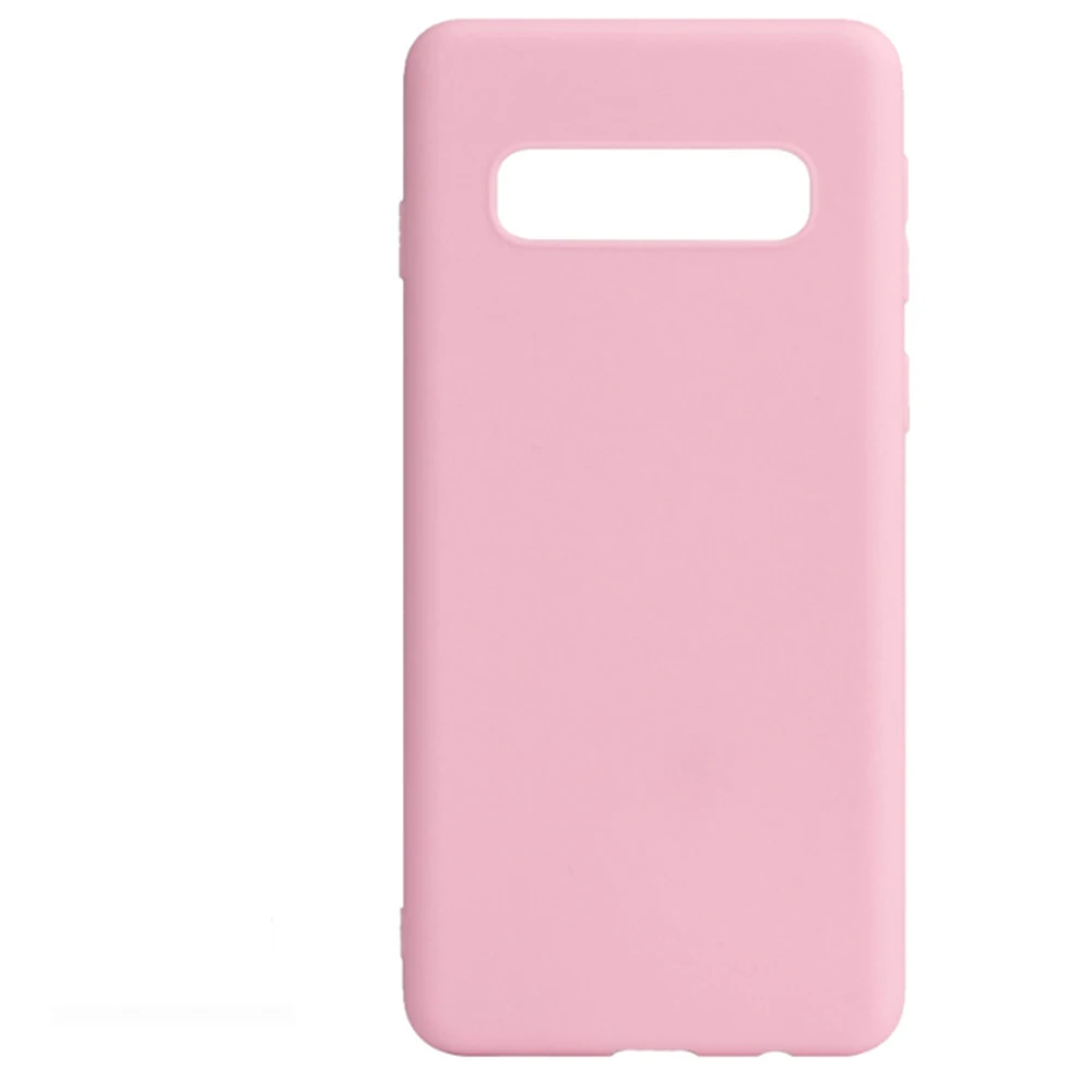 Модный мягкий силиконовый чехол-накладка для Samsung S 9 10 20 plus S10e S20 5G ультратонкий