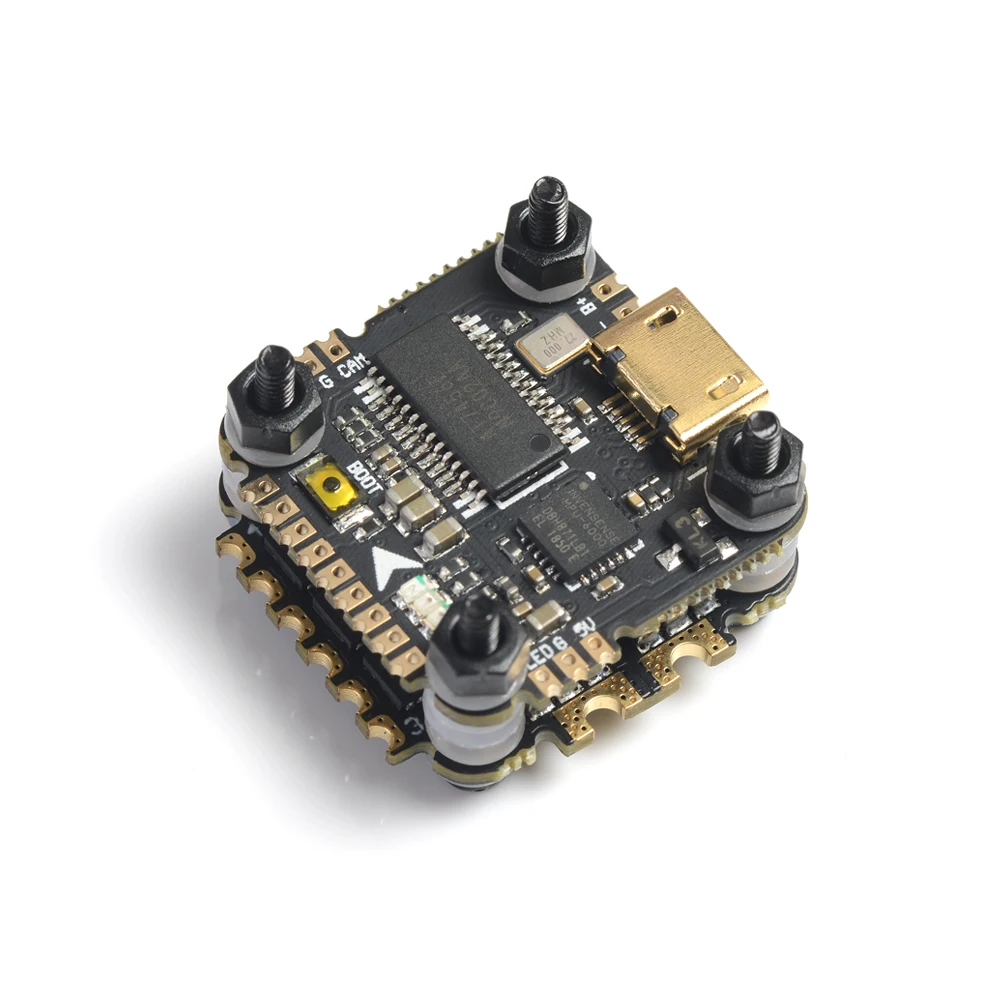 Diatone MAMBA 134 F411 Контроллер полета MPU6000 Dshot600 и 2 4S стек BEC 5 V/1.5A для RC FPV гоночный Дрон