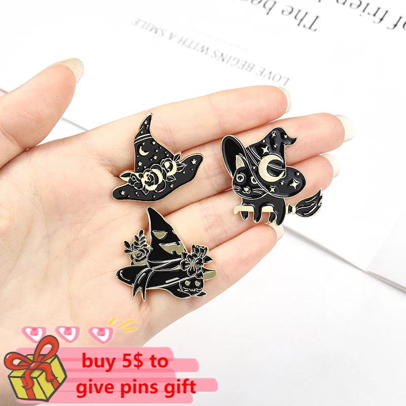 Эмалированные заколки в готическом стиле панк 3-6 шт./компл. | Украшения и