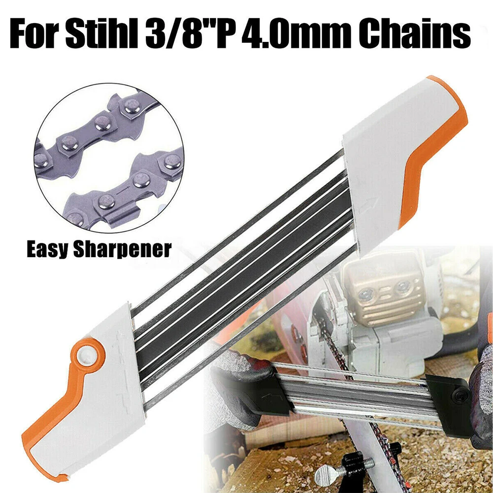 

Chainsaw Chain Sharpener 2 In 1 Multipurpose Multifunction Convenience Effortless Rust Removal Manual Chain Sharpener Tool