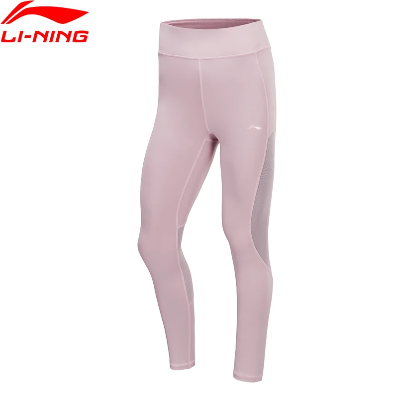 Li Ning женские тренировочные серии плотные базовый слой спандекс нейлон полиэстер