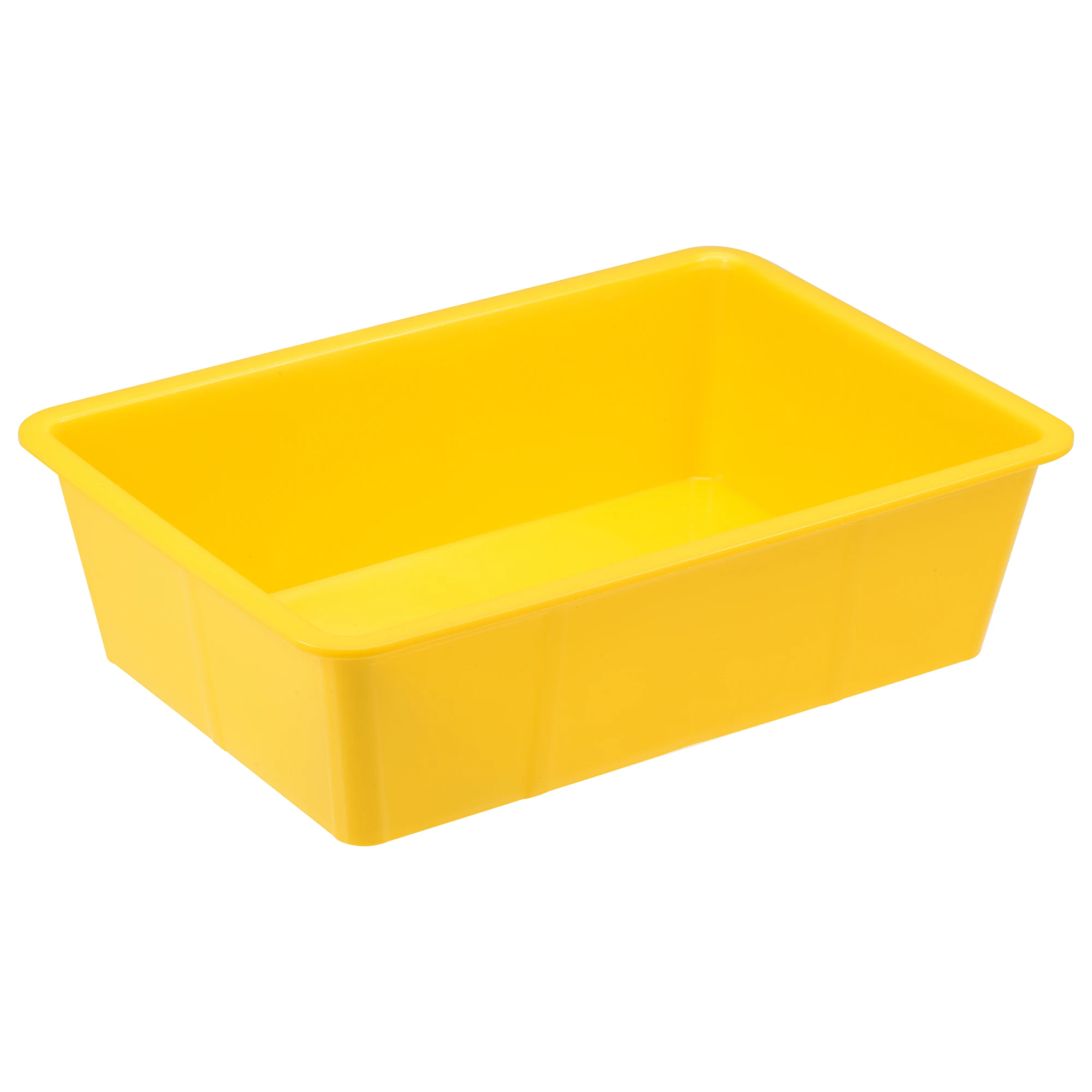 

Uxcell 2 шт. ящики для хранения Лотки органайзеры Пластиковые 10x7,1x2,8 дюймов для организации дома офисные ящики настольные, желтые