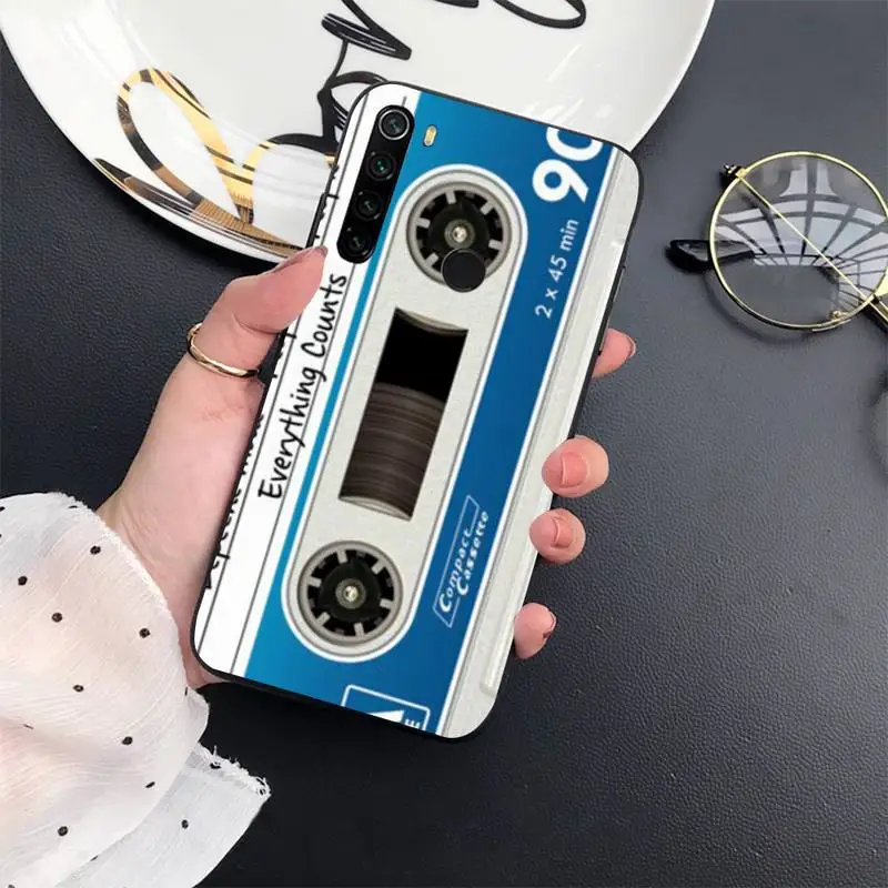 

Retro Classic cassette Phone Case For Xiaomi Redmi Note 4 X 5 6 7 8 pro 6A