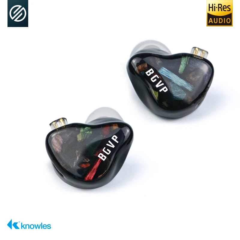 BGVP DH5 1DD + 4BA проводные наушники HIFI наушники-вкладыши IEMs 0 78 2 контакта съемные |