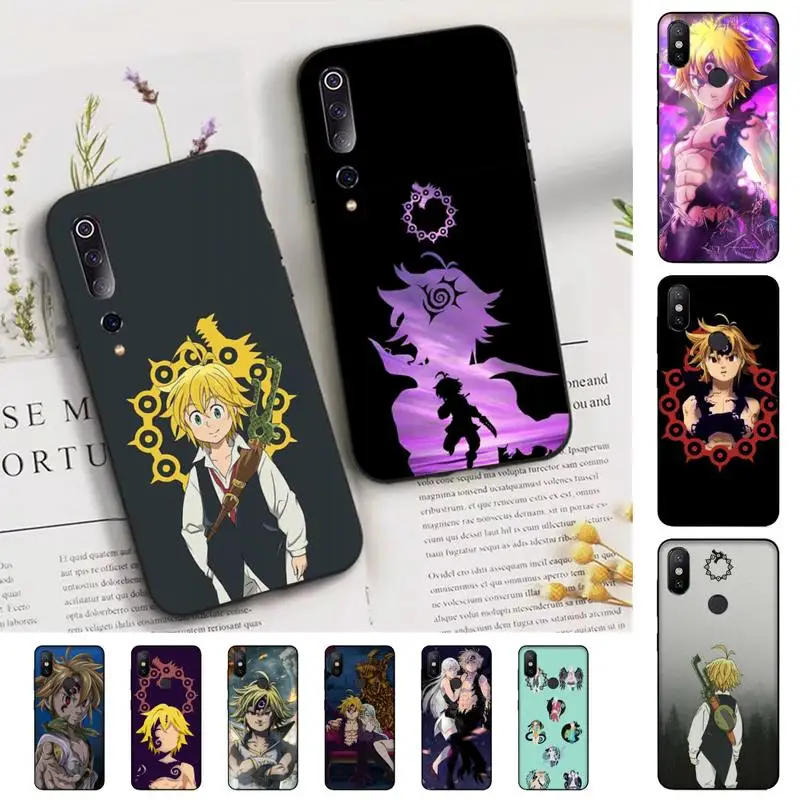 

FHNBLJ The Seven Deadly Sins Phone Case for Xiaomi mi 5 6 8 9 10 lite pro SE Mix 2s 3 F1 Max2 3