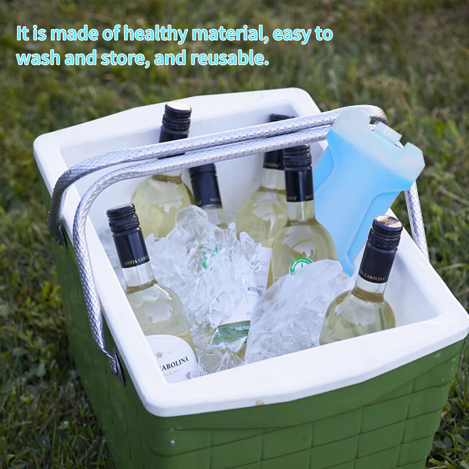 

Explosive 380ml/650ml Ice Pack Cold Storage Ice Box Fresh-Keeping Ice Plate Lunch Boxes And Coolers Reusable And Long realistic