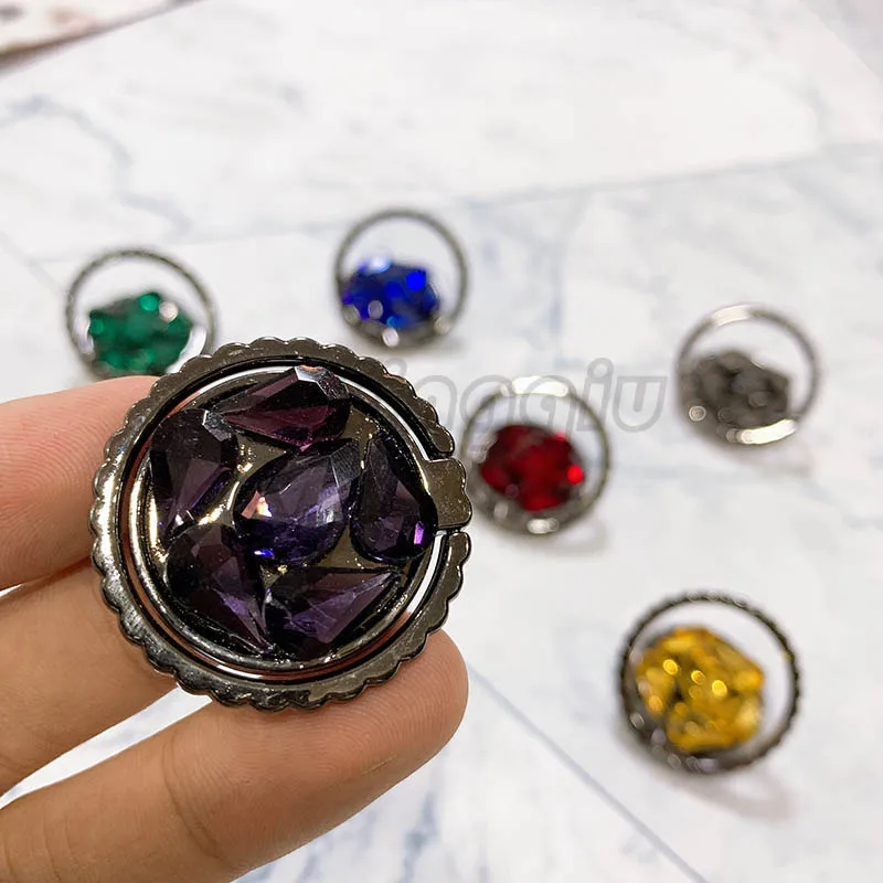 Оптовая продажа кольцо держатель для пальца с бриллиантами универсальный