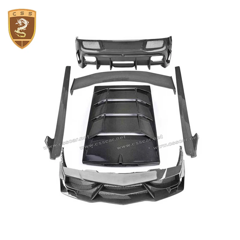 2004-2012 Lamborghini Gallardo Передний Задний бампер капот двигателя из углеродного волокна