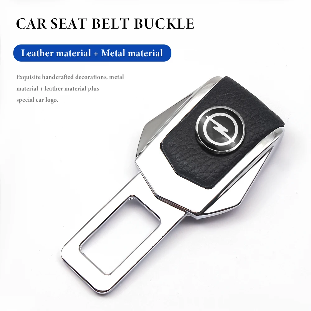 

2pcs Car Seat Belt Clip Extenders Safety Seatbelt Buckle Plugs For Opel Astra H G J Corsa No3 Magentis Borrego's Accessories