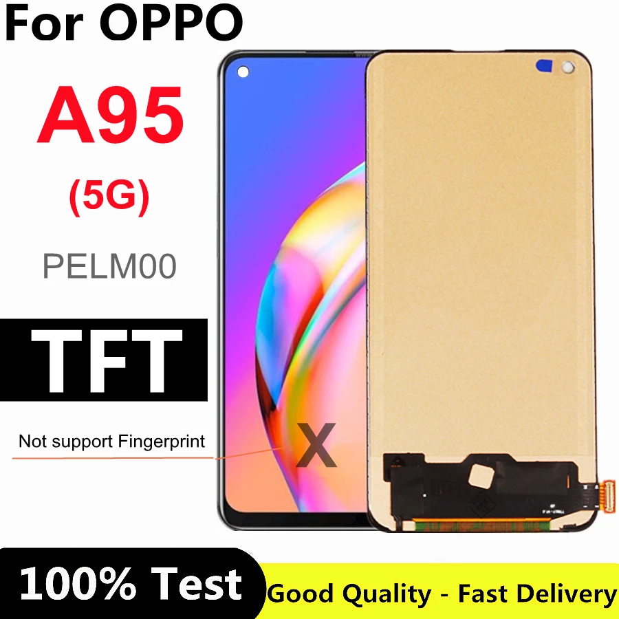 

6.4" TFT For Oppo A95 5G PELM00 LCD Display With Touch Screen Digitizer Assembly for OPPO A95 5G LCD