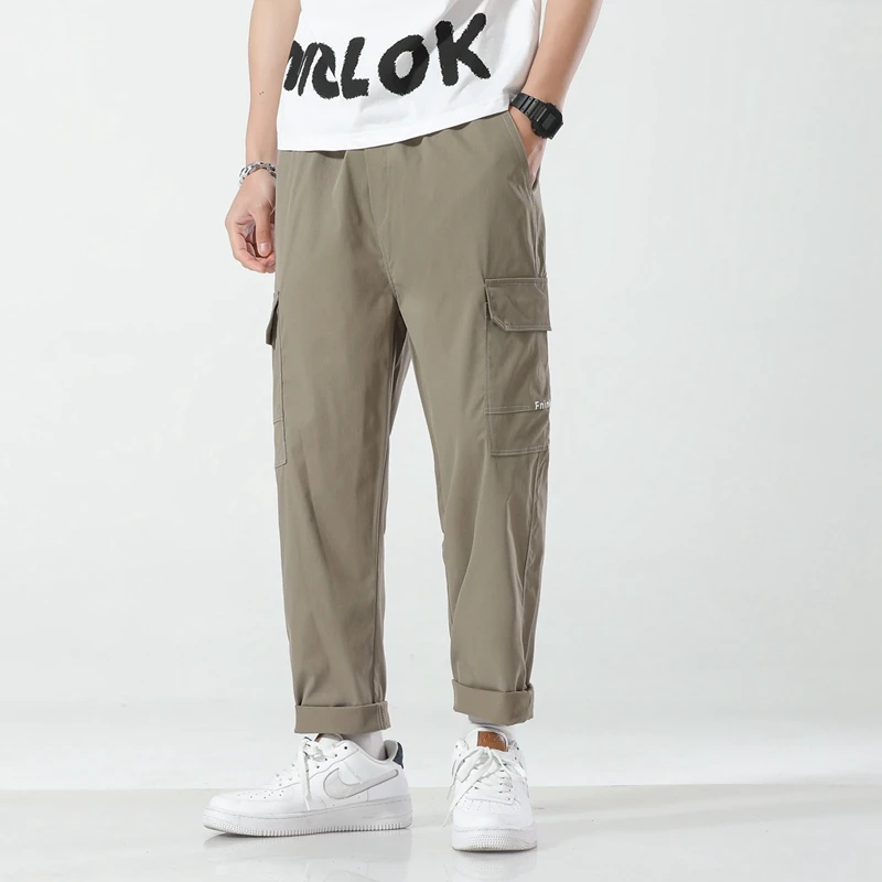 Мужские летние дышащие Модные Популярные Молодежные Свободные повседневные