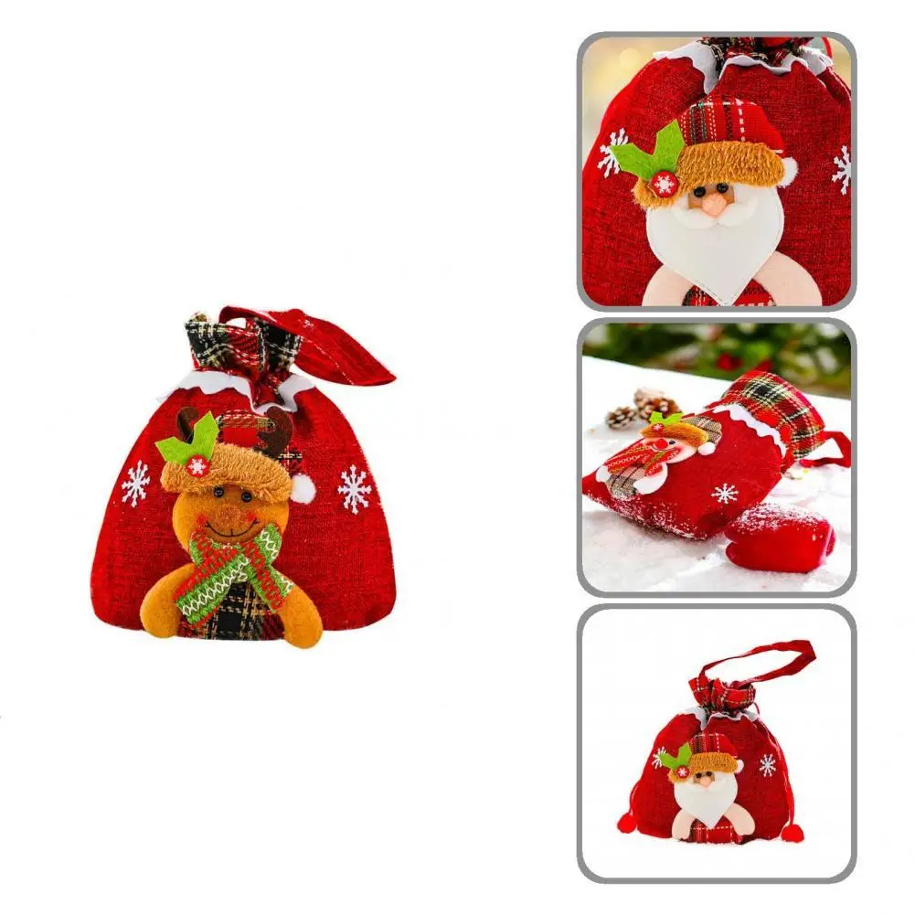 

Практичная Подарочная сумка, декоративные портативные объемные декоративные Сумки на шнурке для упаковки подарков, сумки для конфет