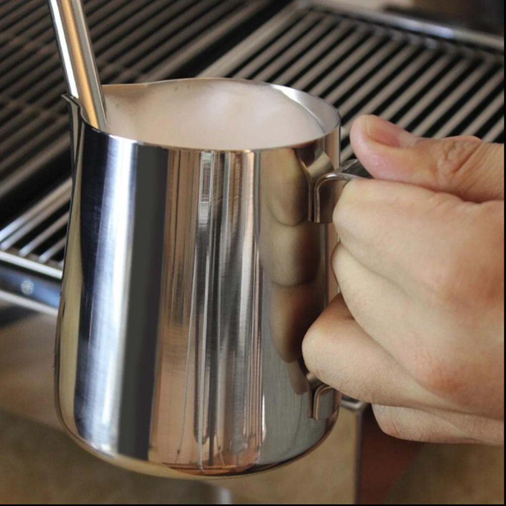 Кухонный кувшин для взбивания молока кофе эспрессо из нержавеющей стали бариста