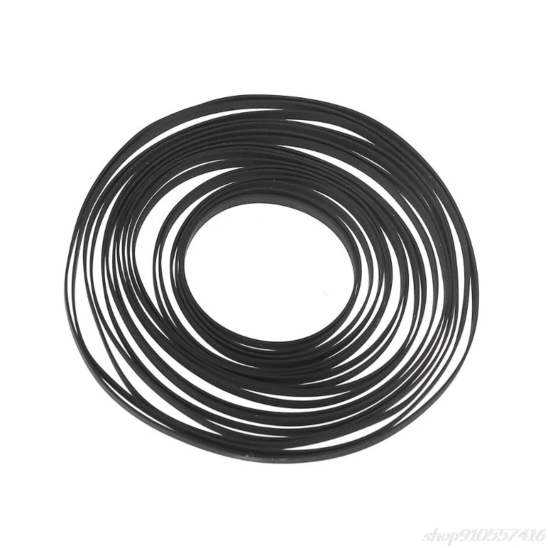 5mm Wide Turntable Rubber Belt Replacement Flat Drive for Vinyl Record Player Belt-Driven Turntables O27 20 Dropshipping | Электроника