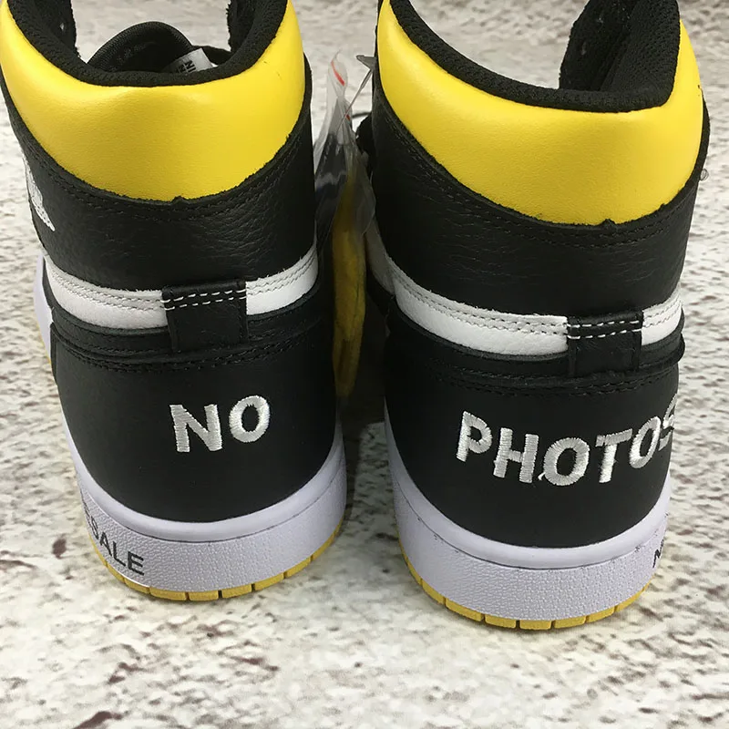 2020 Air 1 мужские высокие баскетбольные кроссовки топ 3 хамелеон s черный носок без