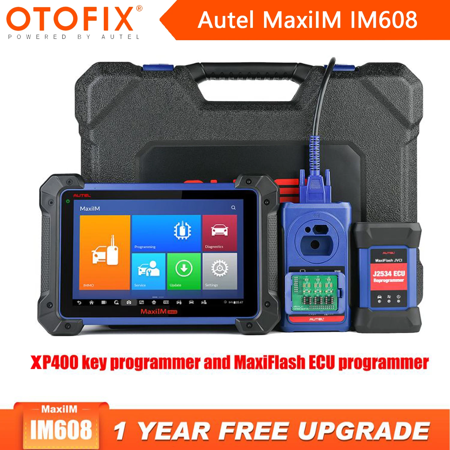 

Autel MaxiIM IM608 OBD2 Scanner Car Diagnostic Tool All System Scan ECU Coding All Key Lost Learn Programming Key Programmer