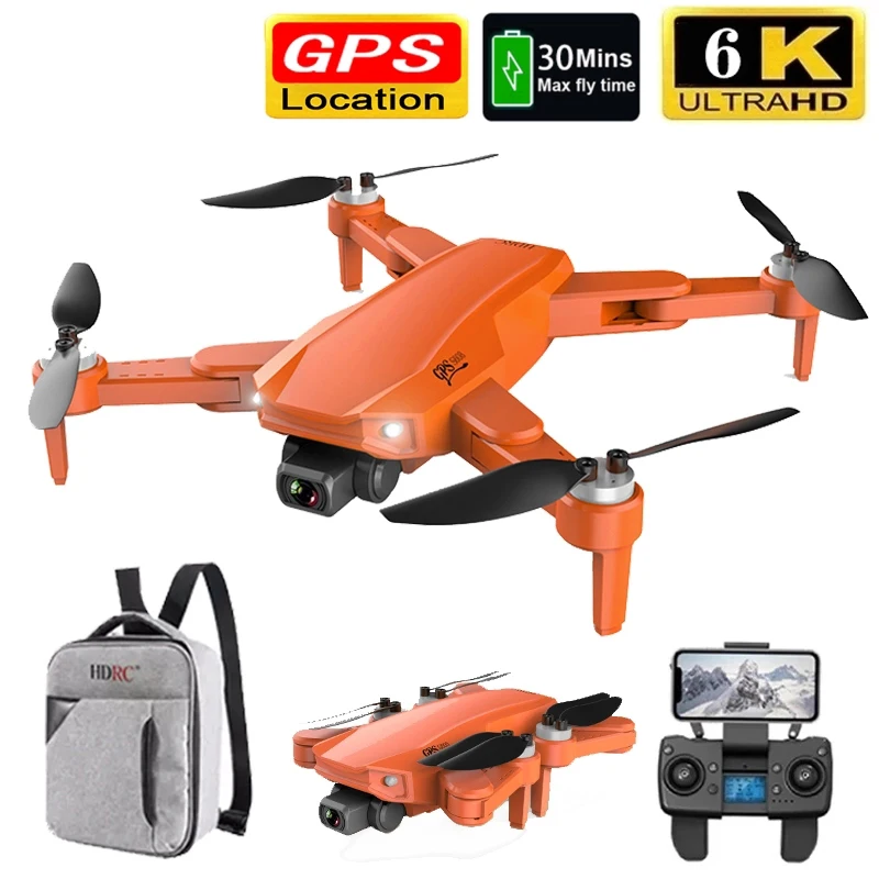 DEEPAOWILL S608pro GPS Drone 6K Dual HD Camera Professional Aerial Photography Brushless Foldable Quadcopter RC Distance 3KM