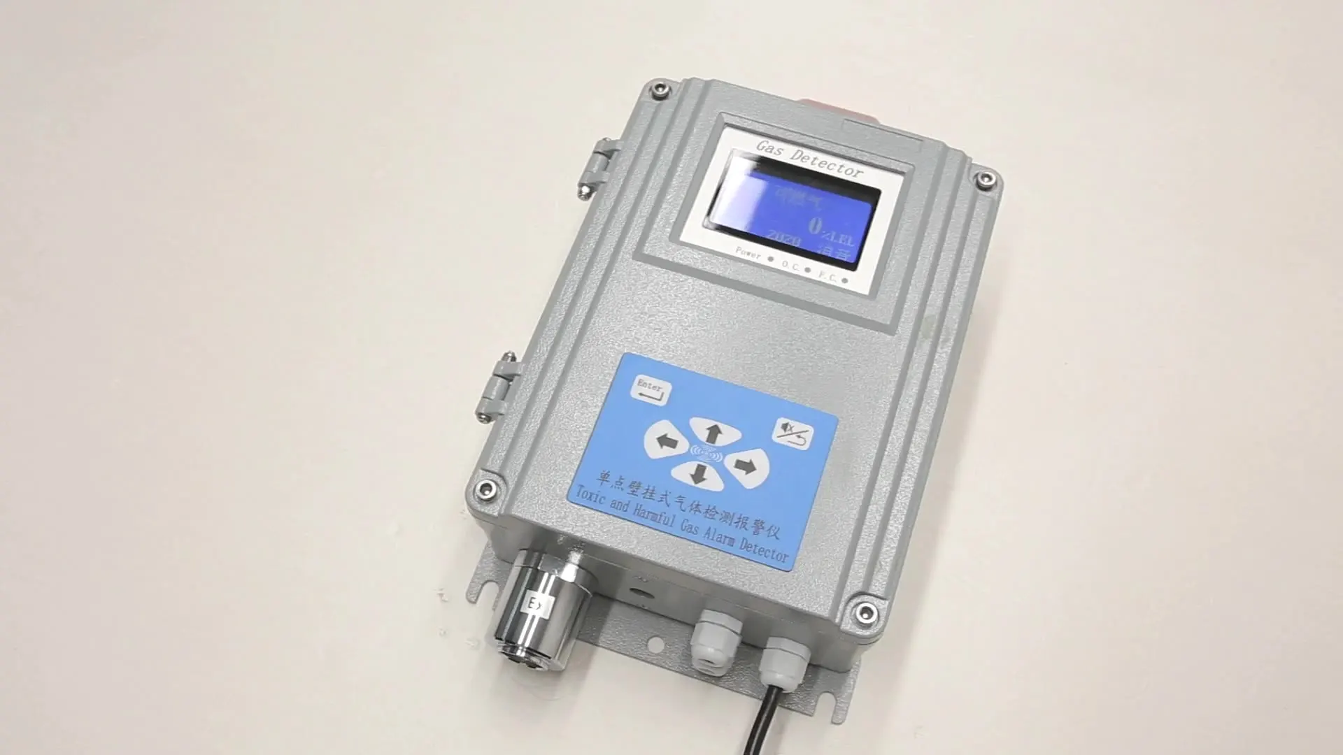 

Wall Mounted CL2 Chlorine Gas Detector CL2 Gas Analyzer
