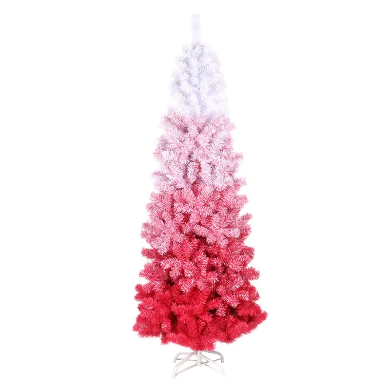 

New List Gradient Pink Christmas Tree Decoration Ornaments X-mas Party Festival Decoration Artware Home Display Furnishings