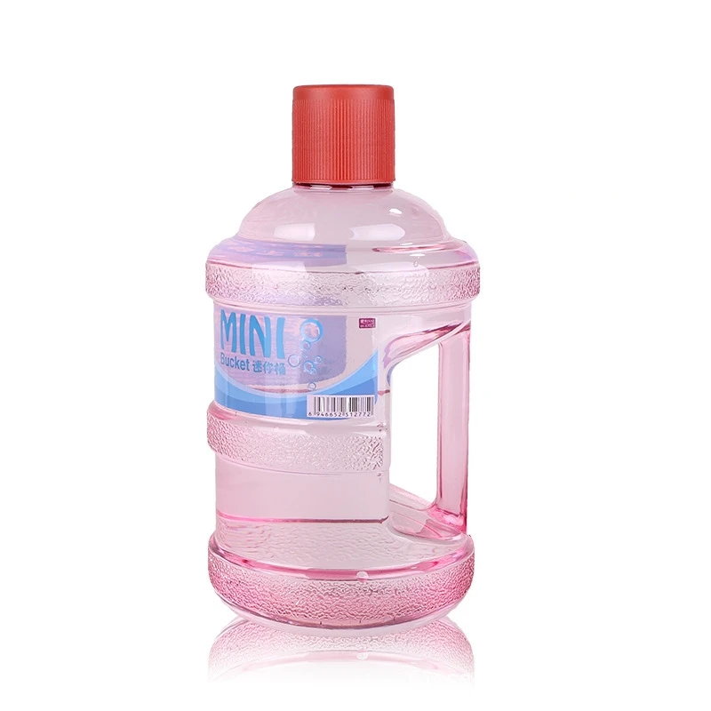 C 630ML 1 шт., 630 мл, большая емкость, большие спортивные, тренировочные, вечерние, портативные бутылки для воды, для бега, тренировки, прозрачные бутылки для воды - Color: C 630ML