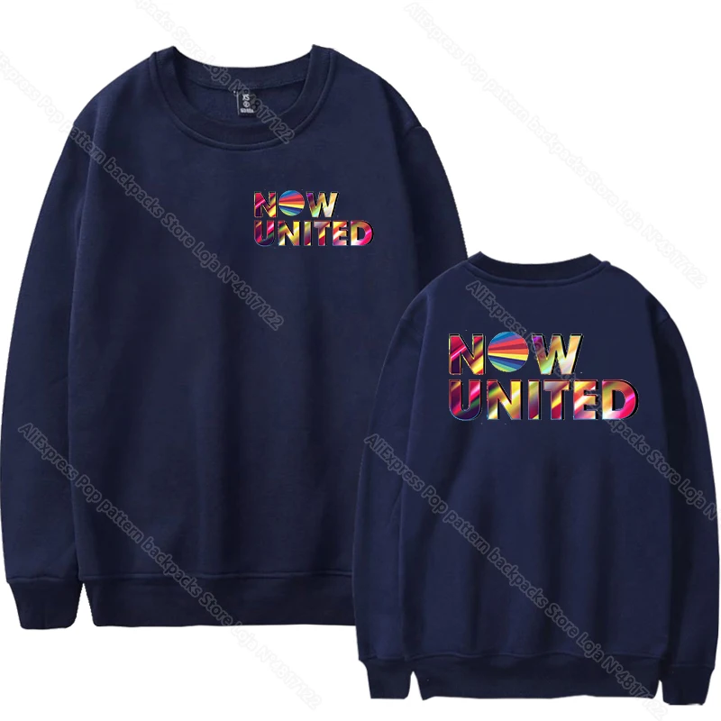 Autumn Unisex Now United Sweatshirt Women O-neck Pullover Long Sleeves Hoodies Coat Female Tops Clothes mens Casual sweetshirts