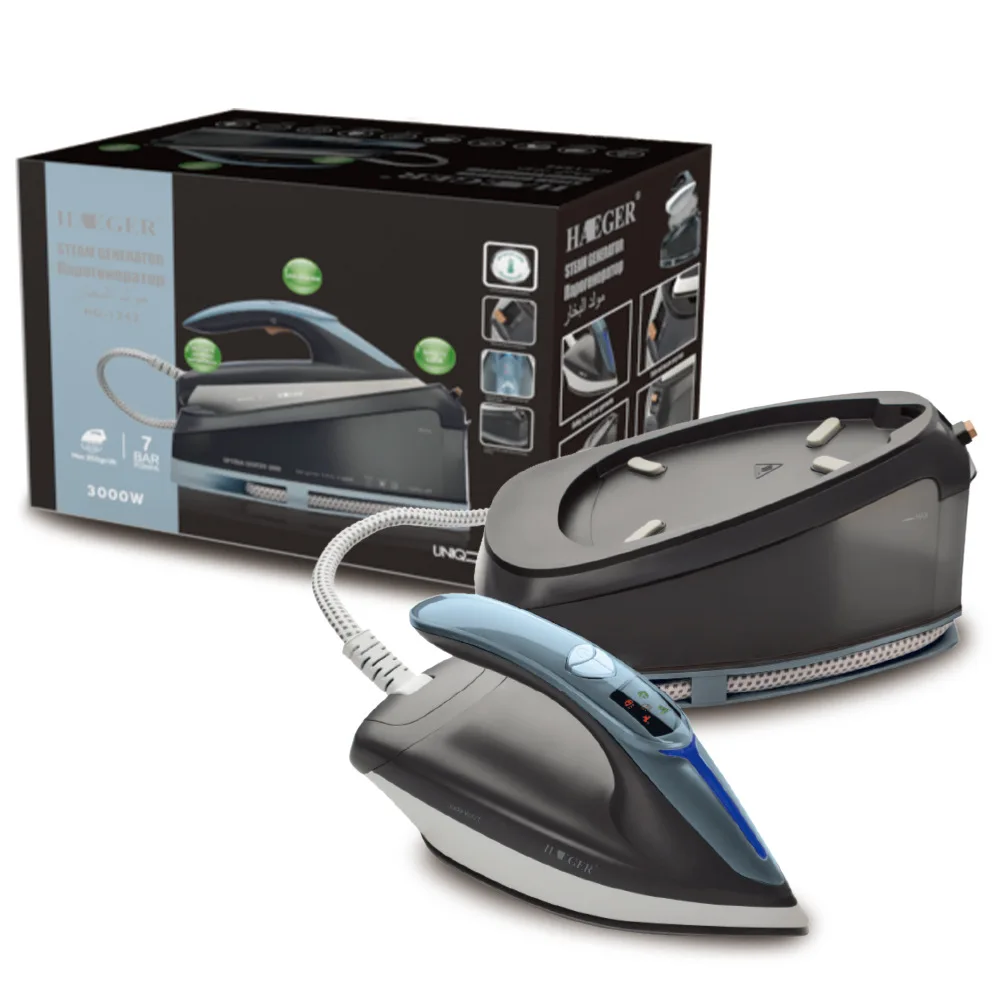 

Handheld Steamer 3000w Powerful Garment Steamer Portable 3 Gears Fast-Heat Steam Iron Ironing Machine for Home Travel HG-1242