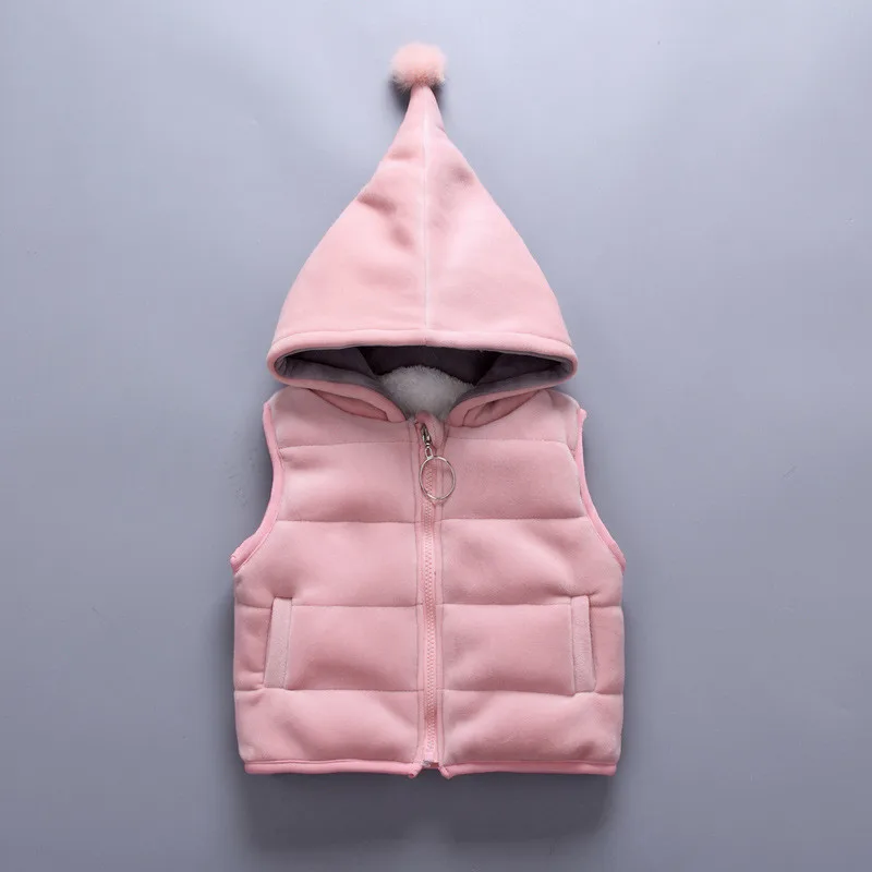 

Children's Clothing Sets For Baby Boys Girls Clothing Sets kids Clothes Warm Hooded Suit Vest + Long Sleeves + pants 3PCS