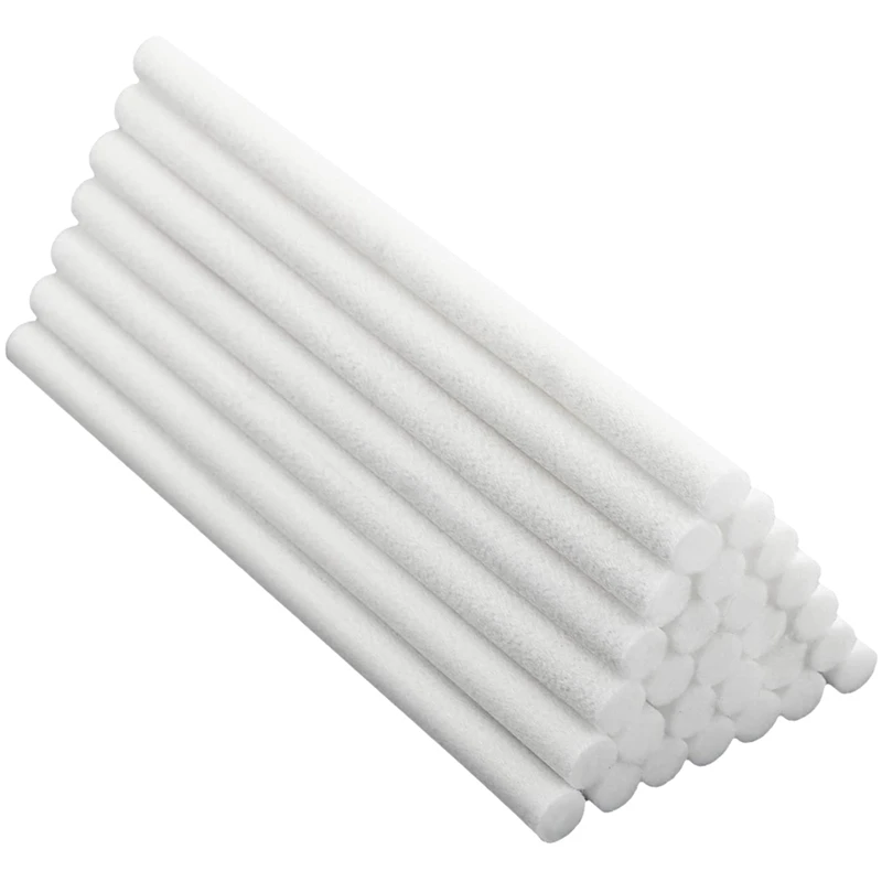 

40 Pcs Humidifier Sticks Cotton Filters Refill Stick Wicks Replacement For USB Humidifier In Office Home, 5.3 Inch