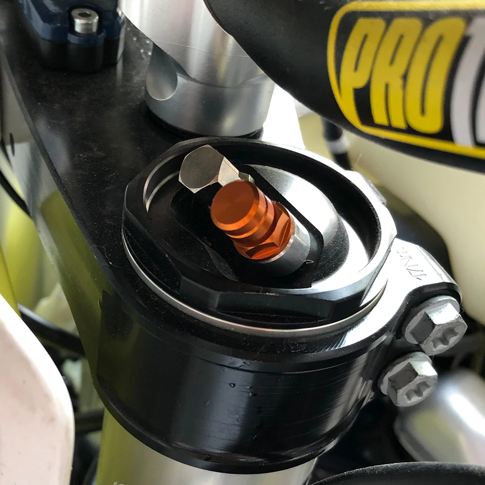 Подвеска слуха уровня воздуха вилка выпускной клапан для KTM 125 250 350 450 SX SXF XCF 2017 2018